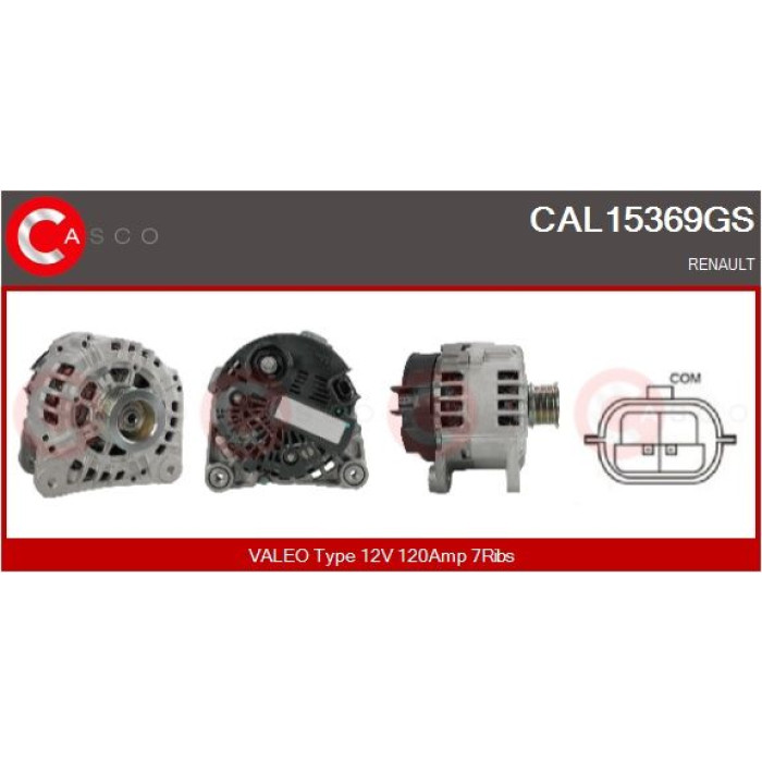 CASCO Generator CAL15369GS CASCO Generator CAL15369GS