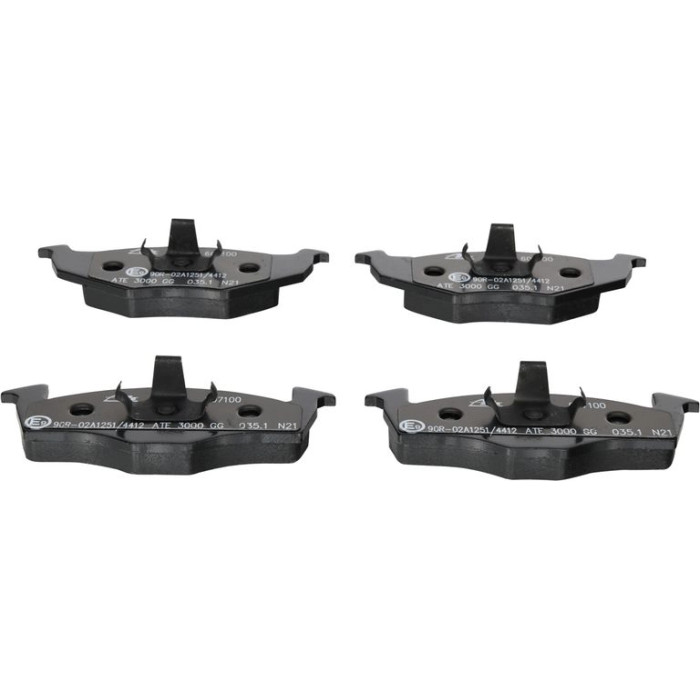 ATE Bremsbelagsatz VW Vorderachse Fox/Lupo/Polo 94 13.0460-7100.2 ATE Bremsbelagsatz VW Vorderachse Fox/Lupo/Polo 94 13.0460-7100.2