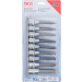 BGS Bit-Einsatz-Satz | Antrieb Innenvierkant 12,5 mm (1/2"""") | T-Profil (für Torx) | 9-tlg | 5177 BGS Bit-Einsatz-Satz | Antrieb Innenvierkant 12,5 mm (1/2"""") | T-Profil (für Torx) | 9-tlg | 5177