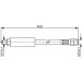 Bremsschlauch HA | VOLVO 460,480 90 | 1987476609 Bremsschlauch HA | VOLVO 460,480 90 | 1987476609