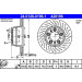 Bremsscheibe Porsche T. 911 01- Pr | 24.0128-0196.1 Bremsscheibe Porsche T. 911 01- Pr | 24.0128-0196.1