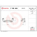 BREMBO Bremssattelhaltersatz | F BK 022 BREMBO Bremssattelhaltersatz | F BK 022