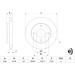 Bremsscheibe | MITSUBISHI,SMART(MCC) | 0 986 479 B83 Bremsscheibe | MITSUBISHI,SMART(MCC) | 0 986 479 B83