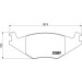 BREMBO Bremsklötze VA | SEAT Cordoba, Ibiza VW Golf 91-02 | P 85 019 BREMBO Bremsklötze VA | SEAT Cordoba, Ibiza VW Golf 91-02 | P 85 019