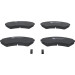 Bremsbelagsatz Mitsubishi P. Grandis/Pajero 2.0-3.2 Di-D 00 | 13.0460-5853.2 Bremsbelagsatz Mitsubishi P. Grandis/Pajero 2.0-3.2 Di-D 00 | 13.0460-5853.2