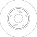 Bremsscheibe Honda P. Crv | DF4486 Bremsscheibe Honda P. Crv | DF4486