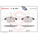 BREMBO Bremsklötze VA | FORD Galaxy, Mondeo VOLVO V60 06 | P 24 076 BREMBO Bremsklötze VA | FORD Galaxy, Mondeo VOLVO V60 06 | P 24 076