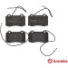 BREMBO Bremsklötze VA | PEUGEOT 406 Coupe 97-05 | P 61 064 BREMBO Bremsklötze VA | PEUGEOT 406 Coupe 97-05 | P 61 064