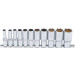 BGS Steckschlüssel-Einsatz-Satz Sechskant, tief | Antrieb Innenvierkant 10 mm (3/8"""") | Zollgrößen | 11-tlg | 2756 BGS Steckschlüssel-Einsatz-Satz Sechskant, tief | Antrieb Innenvierkant 10 mm (3/8"""") | Zollgrößen | 11-tlg | 2756