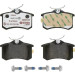 BREMBO Bremsklötze Xtra HA | CITROEN C3, C4 09 | P 68 024X BREMBO Bremsklötze Xtra HA | CITROEN C3, C4 09 | P 68 024X