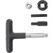BGS Universal-Öldienst-Schlüssel-Satz | für Kunststoff-Ölablassschrauben | Antrieb Außensechskant 6,3 mm (1/4"""") / Abtrieb Außenvierkant 10 mm (3/8"""") | 5-tlg | 9843 BGS Universal-Öldienst-Schlüssel-Satz | für Kunststoff-Ölablassschrauben | Antrieb Außensechskant 6,3 mm (1/4"""") / Abtrieb Außenvierkant 10 mm (3/8"""") | 5-tlg | 9843