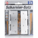 BGS Scharnier-Satz | Edelstahl | 100 x 40 mm | 2-tlg | 80907 BGS Scharnier-Satz | Edelstahl | 100 x 40 mm | 2-tlg | 80907
