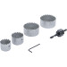 BGS Lochsägen-Satz | Ø 32 - 54 mm | Tiefe 24 mm | 6-tlg | 50310 BGS Lochsägen-Satz | Ø 32 - 54 mm | Tiefe 24 mm | 6-tlg | 50310