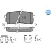 Bremsbelagsatz Kia T. Carnival 05- Mit Sensor | 025 245 5915/W