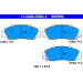 Bremsbelagsatz Honda P. Accord/Civic/Cr-V/Hr-V/Legend/Nsx/Prelude 90 | 13.0460-5982.2 Bremsbelagsatz Honda P. Accord/Civic/Cr-V/Hr-V/Legend/Nsx/Prelude 90 | 13.0460-5982.2