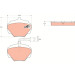 Bremsklötze HA | LAND ROVER Defender,Disc,Range R. 85 | GDB976 Bremsklötze HA | LAND ROVER Defender,Disc,Range R. 85 | GDB976