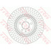 Bremsscheibe Vw S. A6/A7 10 | DF6216 Bremsscheibe Vw S. A6/A7 10 | DF6216
