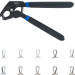 BGS Fixierklammern-Satz mit Klammernzange | 11-tlg | 8774 BGS Fixierklammern-Satz mit Klammernzange | 11-tlg | 8774
