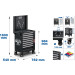 BGS Werkstattwagen | 8 Schubladen | leer | 4108 BGS Werkstattwagen | 8 Schubladen | leer | 4108