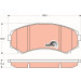 Bremsklötze VA | MITSUBISHI Grandis,Pajero,MAZDA MPV 98 | GDB3246 Bremsklötze VA | MITSUBISHI Grandis,Pajero,MAZDA MPV 98 | GDB3246