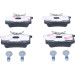 Bremsbelagsatz Skoda T. Octavia 1.0-2.0 12 | 13.0460-2787.2 Bremsbelagsatz Skoda T. Octavia 1.0-2.0 12 | 13.0460-2787.2