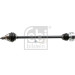FEBI BILSTEIN Antriebswelle | 181562 FEBI BILSTEIN Antriebswelle | 181562
