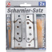BGS Scharnier-Satz Edelstahl für platzsparenden Einbau 100 x 50 mm 2-tlg BGS Do it yourself 80909