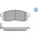 Bremsbelagsatz Fiat P. Sedici/Suzuki Sx4 06- Mit Sensor | 025 242 8016/W Bremsbelagsatz Fiat P. Sedici/Suzuki Sx4 06- Mit Sensor | 025 242 8016/W