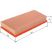 Luftfilter | CITROEN,FIAT,PEUGEOT | 1457432200
