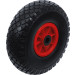 BGS Rad für Sackkarren/Bollerwagen | PU, rot/schwarz | 260 mm | 80650 BGS Rad für Sackkarren/Bollerwagen | PU, rot/schwarz | 260 mm | 80650