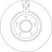 94 481 029 Bremsscheibe VA | KIA Rio 11 | DF7302S 94 481 029 Bremsscheibe VA | KIA Rio 11 | DF7302S