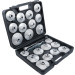 BGS Ölfilterschlüssel-Satz | Aluminium-Druckguss | Antrieb Innenvierkant 12,5 mm (1/2"""") | 23-tlg | 1035 BGS Ölfilterschlüssel-Satz | Aluminium-Druckguss | Antrieb Innenvierkant 12,5 mm (1/2"""") | 23-tlg | 1035