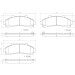 BREMBO Bremsklötze VA | MAZDA B-Serie 85-99 | P 24 041 BREMBO Bremsklötze VA | MAZDA B-Serie 85-99 | P 24 041