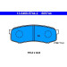 Bremsbelagsatz Toyota T. Land Cruiser 90 | 13.0460-5744.2