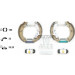 84054401 Bremsbackensatz Shoe Kit Pro