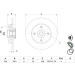 Bremsscheibe HA | CITROEN C4,PEUGEOT 207,307 00 | 0 986 479 279 Bremsscheibe HA | CITROEN C4,PEUGEOT 207,307 00 | 0 986 479 279