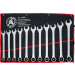 BGS Maul-Ringschlüssel-Satz | XXL | SW 34 - 50 mm | 11-tlg | 71025 BGS Maul-Ringschlüssel-Satz | XXL | SW 34 - 50 mm | 11-tlg | 71025