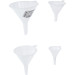 BGS Trichter-Satz | lebensmittelecht | Ø 55 - 125 mm | 4-tlg | 70191 BGS Trichter-Satz | lebensmittelecht | Ø 55 - 125 mm | 4-tlg | 70191
