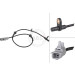 A.B.S. Sensor, Raddrehzahl A.B.S. Sensor, Raddrehzahl