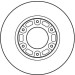 Bremsscheibe Toyota P. Hi-Ace | DF4116 Bremsscheibe Toyota P. Hi-Ace | DF4116