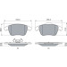 Bremsbelag | CITROEN C4,OPEL,DS,PEUGEOT 20 | 0 986 424 986 Bremsbelag | CITROEN C4,OPEL,DS,PEUGEOT 20 | 0 986 424 986