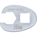 BGS Hahnenfußschlüssel | Antrieb Innenvierkant 10 mm (3/8"""") | SW 12 mm | 1756-12 BGS Hahnenfußschlüssel | Antrieb Innenvierkant 10 mm (3/8"""") | SW 12 mm | 1756-12