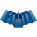 BGS Metall-Werkzeugkasten | leer | 420 x 200 x 200 mm | 5 Fächer | 33000 BGS Metall-Werkzeugkasten | leer | 420 x 200 x 200 mm | 5 Fächer | 33000