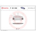 BREMBO Bremsklötze HA | FIAT Croma 85-96 | P 23 032 BREMBO Bremsklötze HA | FIAT Croma 85-96 | P 23 032