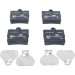 Bremsbelagsatz Db T. W202/W203/W210 95-11 Keramik | 13.0470-4064.2 Bremsbelagsatz Db T. W202/W203/W210 95-11 Keramik | 13.0470-4064.2