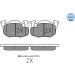Bremsbelagsatz Renault S. 9/11/19/21/25 Mit Sensor | 025 209 0518/W Bremsbelagsatz Renault S. 9/11/19/21/25 Mit Sensor | 025 209 0518/W