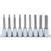 BGS Bit-Einsatz-Satz | Antrieb Innenvierkant 12,5 mm (1/2"""") | T-Profil (für Torx) | 9-tlg | 5177 BGS Bit-Einsatz-Satz | Antrieb Innenvierkant 12,5 mm (1/2"""") | T-Profil (für Torx) | 9-tlg | 5177