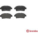 BREMBO Bremsklötze VA | TOYOTA Celica, Corolla, Prius 99-09 | P 83 051 BREMBO Bremsklötze VA | TOYOTA Celica, Corolla, Prius 99-09 | P 83 051