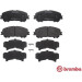 BREMBO Bremsklötze VA | NISSAN Qashqai 13 | P 56 100 BREMBO Bremsklötze VA | NISSAN Qashqai 13 | P 56 100