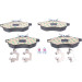 Bremsklötze | CITROEN,VOLVO | 0 986 494 262 Bremsklötze | CITROEN,VOLVO | 0 986 494 262